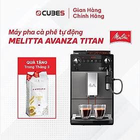 Máy pha cà phê tự động Melitta Avanza Titan- Hàng nhập khẩu chính hãng 100% từ thương hiệu Melitta, Đức