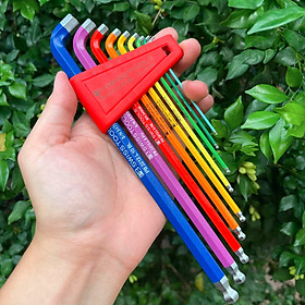 Mua Bộ lục giác 9 chi tiết đầu nghiên 100 độ cao cấp PB Swiss Tools 627377 9