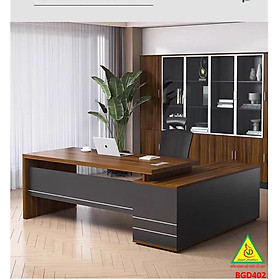 Mua Bàn giám đốc gỗ MDF đơn giản   phong cách hiện đại BGD402 - NỘI THẤT LẮP RÁP VIENDONGADV