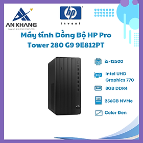 Mua Máy Tính Để Bàn HP Pro Tower 280 G9 9E812PT ( i5-12500 / 8GB / 256GB / Intel Graphics /Wlan ac+BT /USB Keyboard & Mouse/ Win11 Home) - Hàng Chính Hãng - Bảo Hành 12T