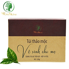 Túi Thảo Mộc Xông Vùng Kín Thơm Tho Cho Mẹ Bầu & Sau Sinh Wonmom ( 10 Túi/Hộp )