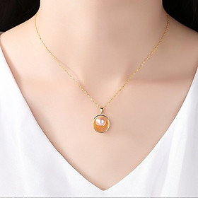 Dây Chuyền Bạc Cao Cấp ESME ES027 Phủ Rodium