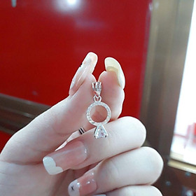Mặt Dây Chuyền Bạc nhẫn Đính Đá cao cấp  YN JEWELRY