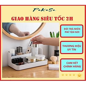 Khay Đựng Mỹ Phẩm 5 Ngăn Để Bàn PaKaSa - Hàng Chính Hãng