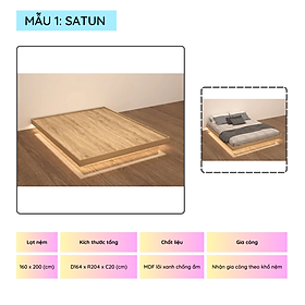 Giường bay độc đáo đa dạng mẫu thương hiệu SMLIFE