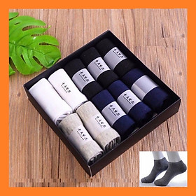 Set 10 đôi tất cổ ngắn , vớ nam cao cấp , vải cotton, giúp ôm sát chân ,chống mùi hôi chân , kháng khuẩn ,phù hợp tất cả các loại giày tạo cảm giác êm ái khi mang