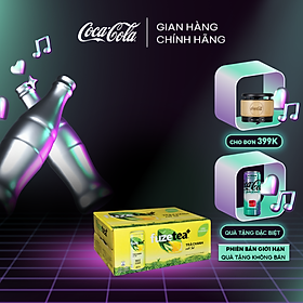 Thùng 24 lon Trà Chanh Với Sả Fuzetea 320mlx24 Coca-Cola Official Store