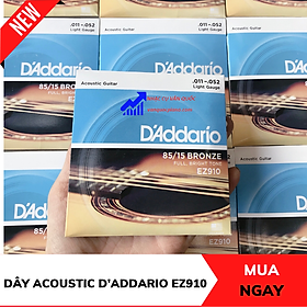 Mua BỘ DÂY ĐÀN GUITAR D ADDARIO EZ 910
