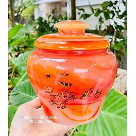 Mua Hũ đựng chè đá ngọc màu đỏ