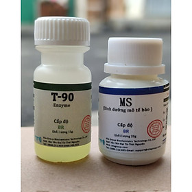 Bộ sản phẩm kích mầm gốc T90 và dưỡng mầm siêu phân MS cao cấp (Xila group) chuyên dùng cho phong lan