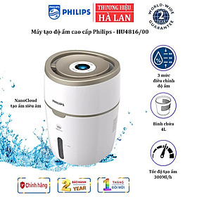 Máy tạo độ ẩm khong khí trong nhà Philips HU4816/00 ới công nghệ NanoCloud  - HÀNG NHẬP KHẨU