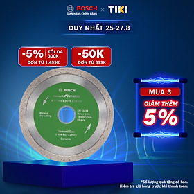 Đĩa cắt kim cương Bosch 105x20/16mm gạch