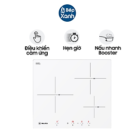 Mua Bếp từ 3 vùng nấu Malloca MI 593 W - Ngang 59cm - Nhập khẩu Châu Âu - Hàng Chính Hãng