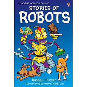 Usborne Young Reading Series One: Stories of Robots + CD