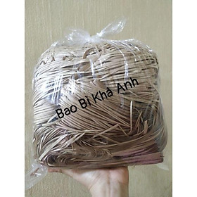 Mua Giấy rơm giấy vụn trang trí hộp quà 500gram và 1kg Hàng loại 1 siêu đẹp