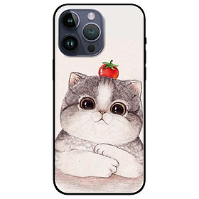 Ốp lưng dành cho Iphone 14 - Iphone 14 Plus - Iphone 14 Pro - Iphone 14 Pro Max - Mèo Và Cà Đỏ