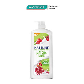 Sữa Tắm Hazeline Sáng Mịn Rạng Ngời Matcha Lựu Đỏ 1kg