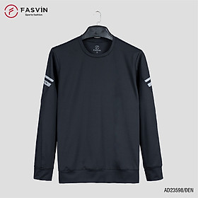 Áo thun dài tay nam Fasvin AD23598.HN chất vải Nylon cao cấp mềm mại co giãn hàng đẹp chính hãng