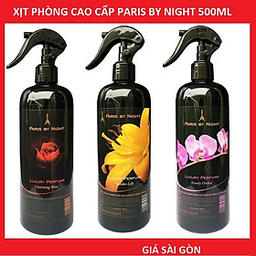 Nước hoa xịt phòng cao cấp Paris by night 500ml