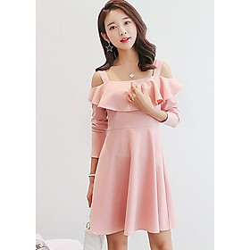 Đầm bệt vai trẻ trung da87