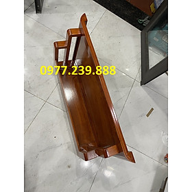 bàn thờ treo tường gỗ hương đá 69cm