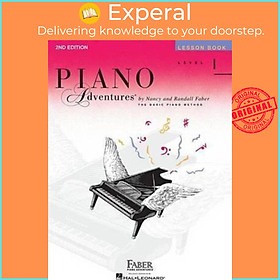 Sách - Piano adventures Lesson Book 1 : 2nd Edition by Nancy Faber (US edition, paperback)