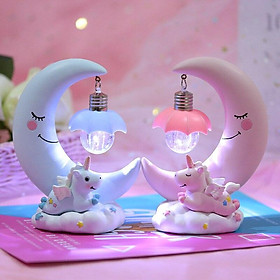 Mua Đèn Trang Trí 0323 Hình Mặt Trăng Đèn Ngủ Trẻ Em Bé Cao Cấp.