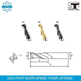 Dao phay vuông Speed Tiger UET0402