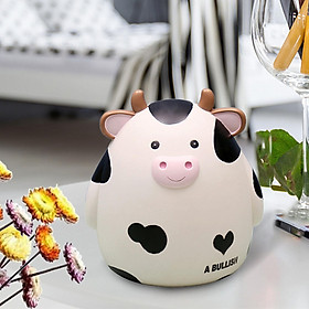 Cartoon Piggy Bank Vinyl Money Saving Box Decorative for Bedroom Desktop Decoration