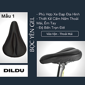 Hình ảnh Đệm Yên Xe Đạp Êm - Đệm Bọc Yên Xe Đạp Thể Thao Giant, Trek, Jett - Đệm Gel 3D Không Xẹp Lún -  Phụ Kiện Xe Đạp Hàng Chính Hãng