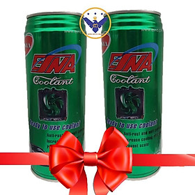COMBO 2 lon Nước làm mát động cơ màu xanh Esna Coolant 500ml