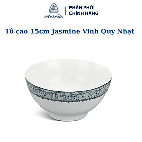 Mua Tô cao 15 cm - Jasmine - Vinh Quy Nhạt - Gốm sứ cao cấp Minh Long