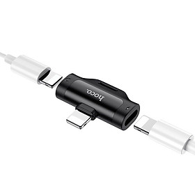 Mua Đầu chuyển đổi âm thanh chân ip sang 2 cổng ip vừa sạc vừa nghe nhạc dòng sạc 2A LS31 - Hàng chính hãng