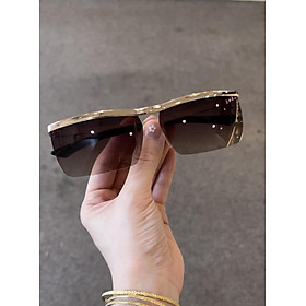 Kính râm Solex Sống trâu Fullbox phụ kiện (Nâu Trà)