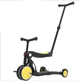 Xe scooter xếp gọn 5in1 đa năng FREEKIDS Version 2020 kèm tay đẩy