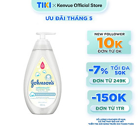 Sữa tắm gội toàn thân Johnson's Baby mềm mịn (500ml)