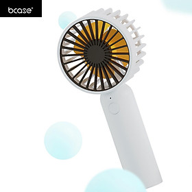 Bcase Mini Handheld Fan Portable and 125g Lightweight 3-Wind Speed 30dB Low Noise Type-C Interface 1200mAh Rechargeable