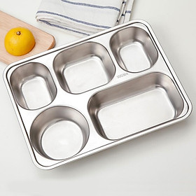 Mua Khay cơm inox sâu lòng 4 ngăn  5 ngăn