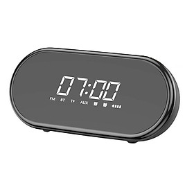 Mua Loa Bluetooth Cao Cấp Kiêm Đồng Hồ Báo Thức & Đèn Ngủ Đa Chức Năng OLAPLE E09 - Hàng Nhập Khẩu