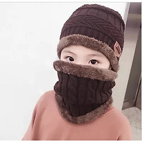 Combo nón và khăn len cho bé - NL03A