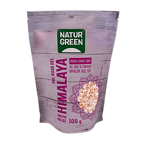 Muối hồng himalaya pink salt Naturgreen 500g
