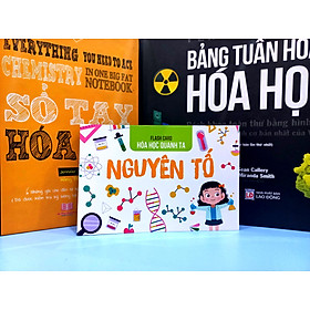 Flash card Nguyên tố Hóa học - Á Châu Books