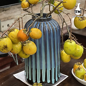 Mua Bình Cắm Hoa Xưởng Gốm TM Bát Tràng – Lọ Cắm Hoa Dáng Lồng Chim Size Đại