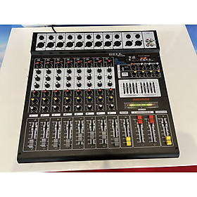 Mixer 8 line echo digital kỹ thuật số cao cấp 8 đường mic hoặc nhạc tích hợp Bluetooth BellPlus (hàng chính hãng) 