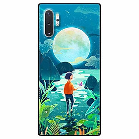 Ốp lưng dành cho Samsung Note 10 Plus mẫu Đi Về Phía Trăng