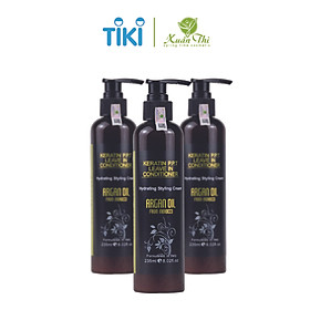 Gel tạo kiểu dưỡng tóc tinh chất Keratin PPT Argan COLATIN – 235ml: