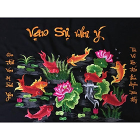 Mua Tranh thêu vi tính thành phẩm chưa khung