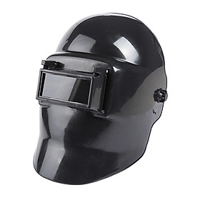 Large View Welding Helmet, True Shade Welder Mask Hood  Black for TIG MIG MMA Plasma