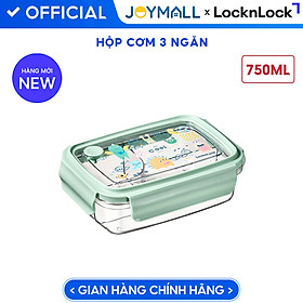 Mua Hộp Cơm 3 Ngăn LocknLock 750ml LCB501 Và 1L LCB502  Hàng Chính Hãng  Thân Nhựa PCTG - JoyMall