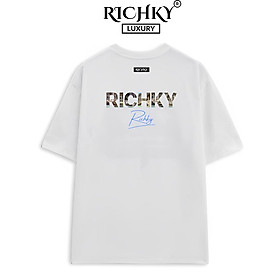 [Mã INBAU300 giảm 10% đơn 250K] Áo Thun Local Brand Unisex Richky Premium Tee Italian - RKP01 - Trắng